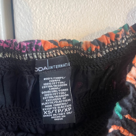 Moda International’s Floral Charm in Strapless Dress - Picture 7 of 7